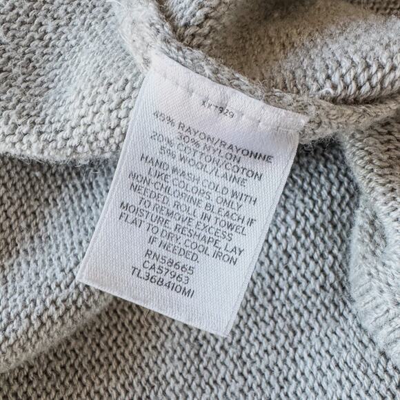 Leith, Open Front Stretchy Comfy Long Gray Cardigan, Women’s Size Medium - Picture 10 of 10